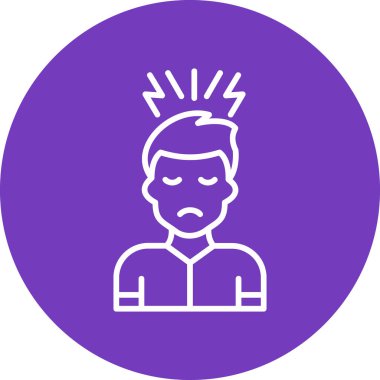 Miğferli bir adamın vektör çizimi