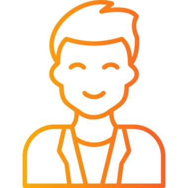 Basit avatar, doktor adamın grafiksel çizimi 