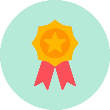 yıldız simgesi vektör illüstrasyonu