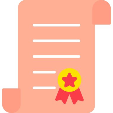 Garanti veriyorum. Web simgesi vektör illüstrasyonu