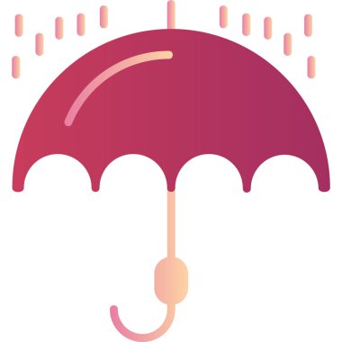 Umbrella icon modern vector illustration
