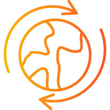 Gezegen simge vektör çizim