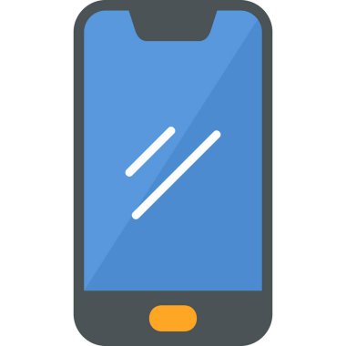akıllı telefon simgesi vektör illüstrasyonu