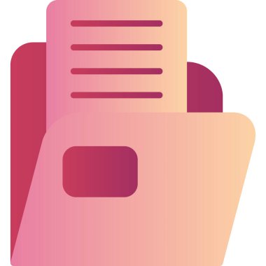 folder icon, web simple illustration