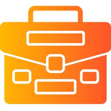 Portföy. Web simgesi basit illüstrasyon