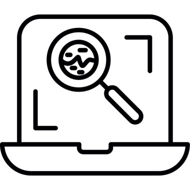 vector illustration Space Research icon