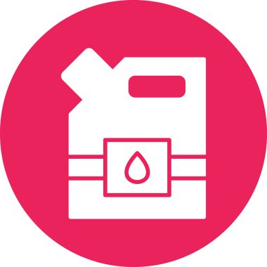 Petrol varil simge vektör çizim