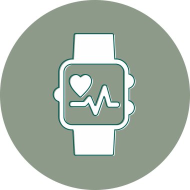 smartwatch simge vektör çizimi