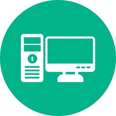 bilgisayar simgesi, vektör illüstrasyonu