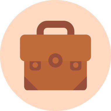 evrak çantası ikonu vektör illüstrasyonu