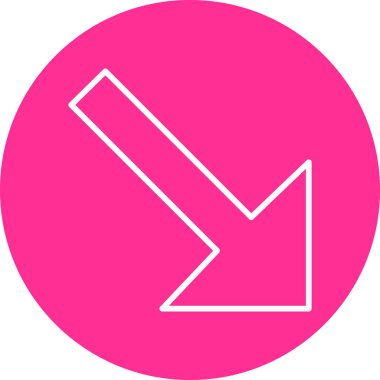 ok simgesinin vektör illüstrasyonu