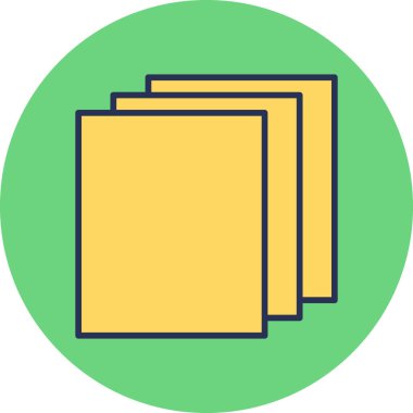 Kişisel ve ticari kullanım için katmanlar, illüstrasyon simgesi 