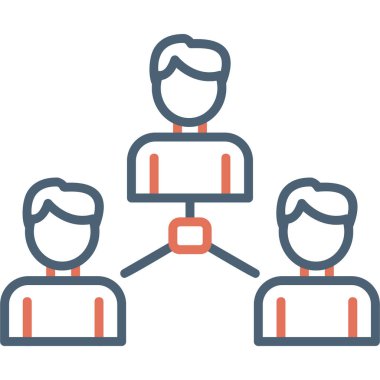 İş ekibi, insanlar vektör illüstrasyon 