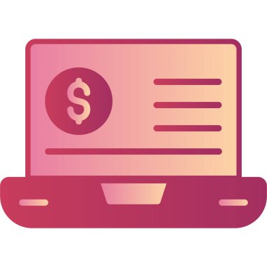 Kredi kartıyla. Basit resimleme