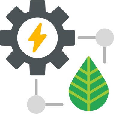 enerji hattı vektör simgesi
