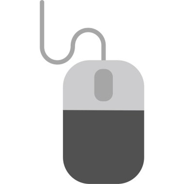 fare düz vektör simgesi