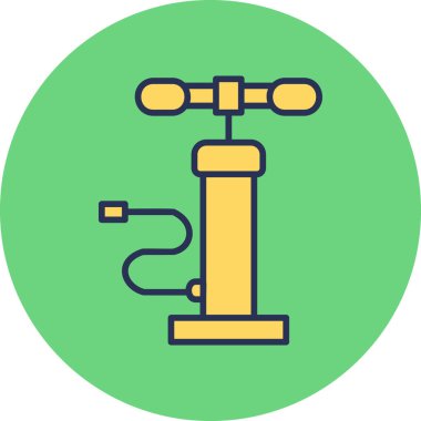 Modern otomatik simgenin vektör illüstrasyonu