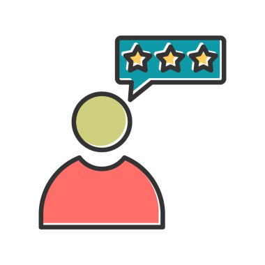 simple icon for web page, Customer Review Rating 