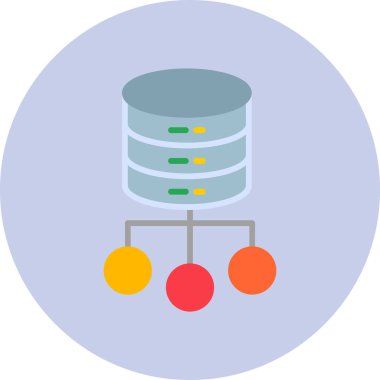 Ağ modern simge vektör illüstrasyonu