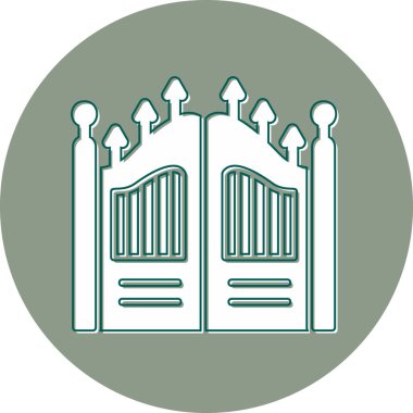 Kapı simge vektör çizim