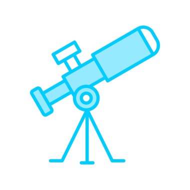 vector illustration of modern Telescope icon