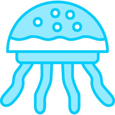 Balık. Web simgesi basit illüstrasyon