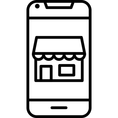 Çevrimiçi rezervasyon simgesi, modern tasarım illüstrasyonu