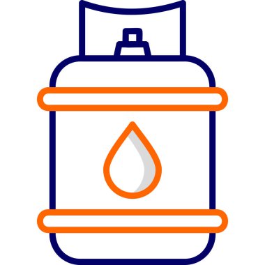 Metan simgesi vektör illüstrasyonu