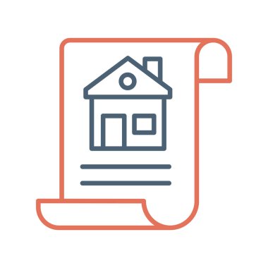 Belge simgesinin vektör illüstrasyonu