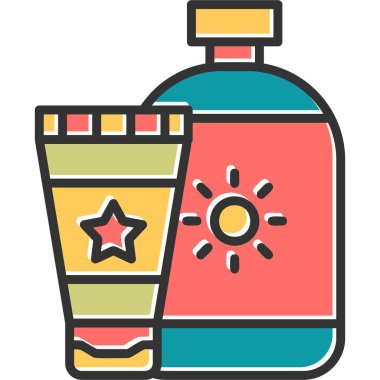 Parfüm. Web simgesi basit illüstrasyon