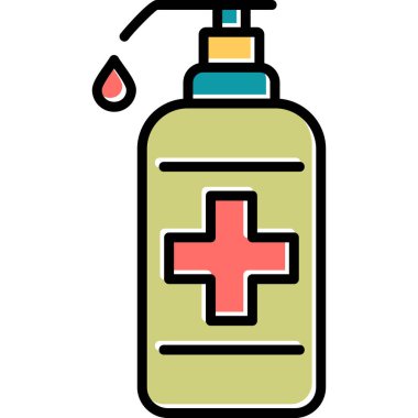 Sanitizer icon modern vector illustration