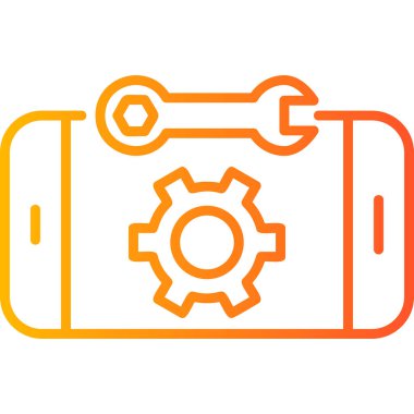 seo modern simgesinin vektör illüstrasyonu