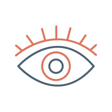 Eye icon modern vector illustration