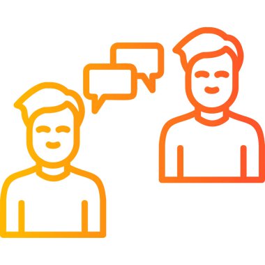 İletişim simgesi vektör illüstrasyonu