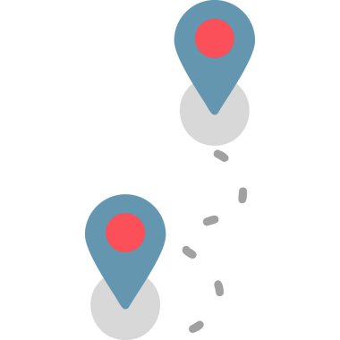 Yönlendirme web simgesi basit illüstrasyon