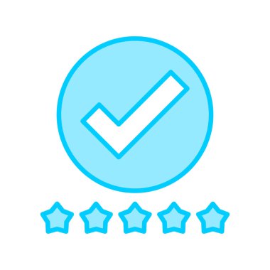 İnceleme simgesinin vektör illüstrasyonu