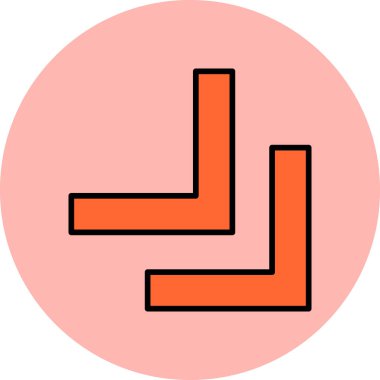 Ok. Web simgesi basit tasarım 