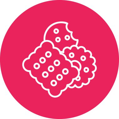 Gıda simgesinin vektör illüstrasyonu