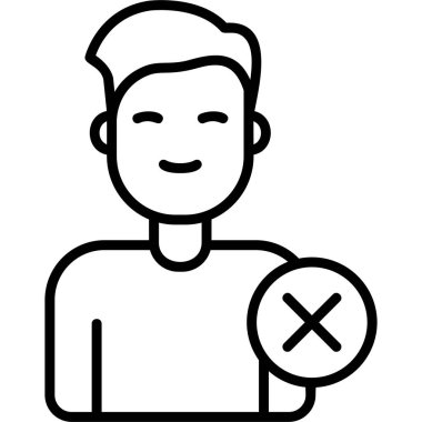 kullanıcı avatar simgesi, vektör illüstrasyonu