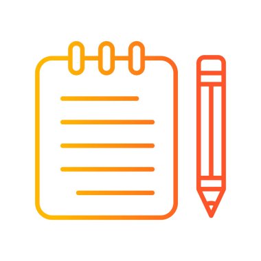 Belge simgesinin vektör illüstrasyonu