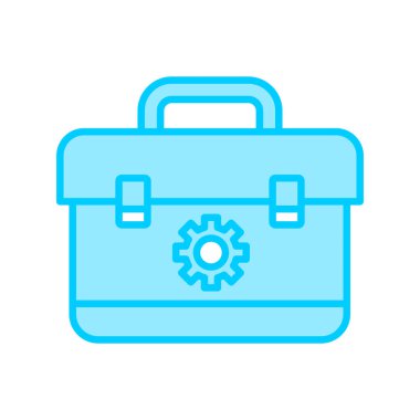 vector illustration of modern Toolbox icon
