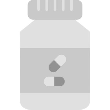 Ek şişe simgesi, vektör illüstrasyonu