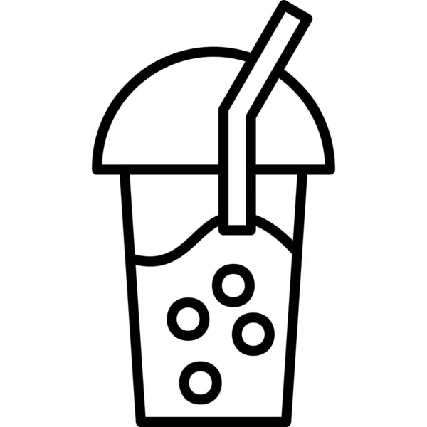 Trinken Web Symbol Einfache Illustration — Stockvektor