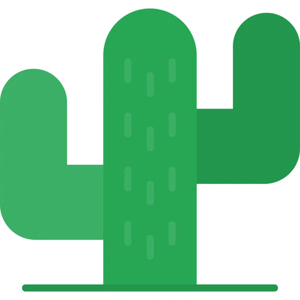 Icono Cactus Ilustración Diseño Moderno — Vector de stock