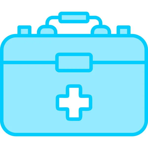 First Aid Kit Icon Vector Illustration — Stock Vector