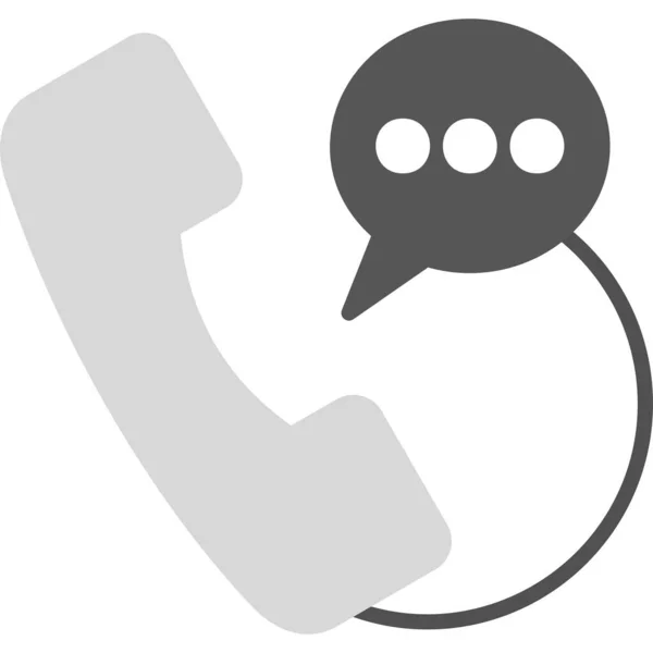Hotline Callcenter Symbol Vektorillustration — Stockvektor