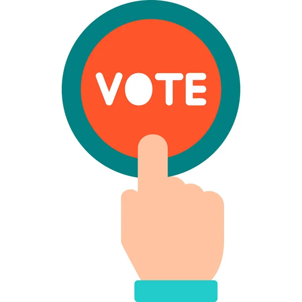 Vote Icon Vector Illustration — Stock Vector