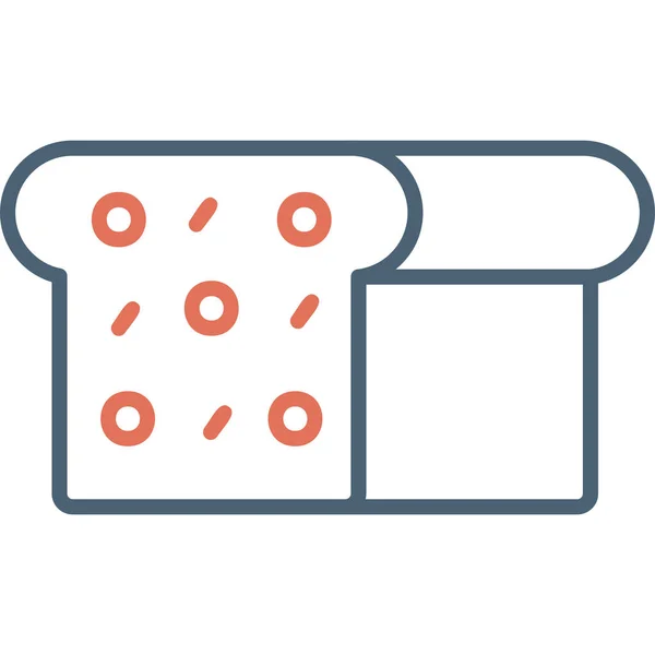 Food Web Icon Simple Illustration — Stock Vector
