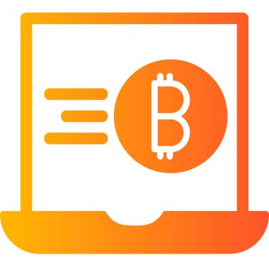 Bilgisayar. Web simgesi basit illüstrasyon