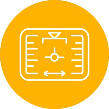 Hud modern simgesi, vektör illüstrasyonu